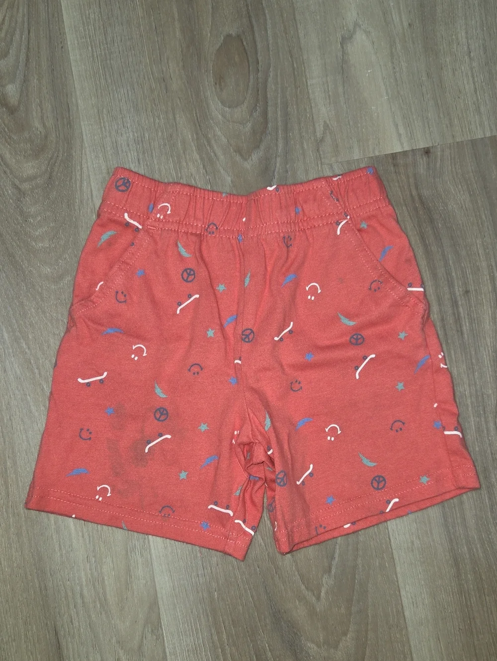 •Garanimals• Toddler Boys Dark Orange Stretchy Shorts